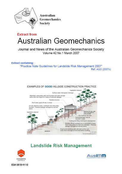 Landslide Practice Note